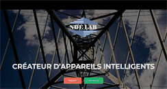 Desktop Screenshot of nde-lab.com